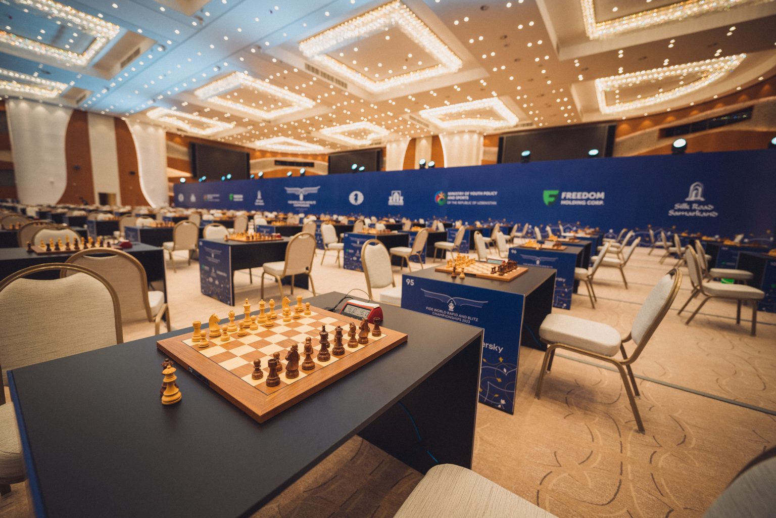 Round 1 Pairings FIDE World Rapid and Blitz Chess Championships 2023