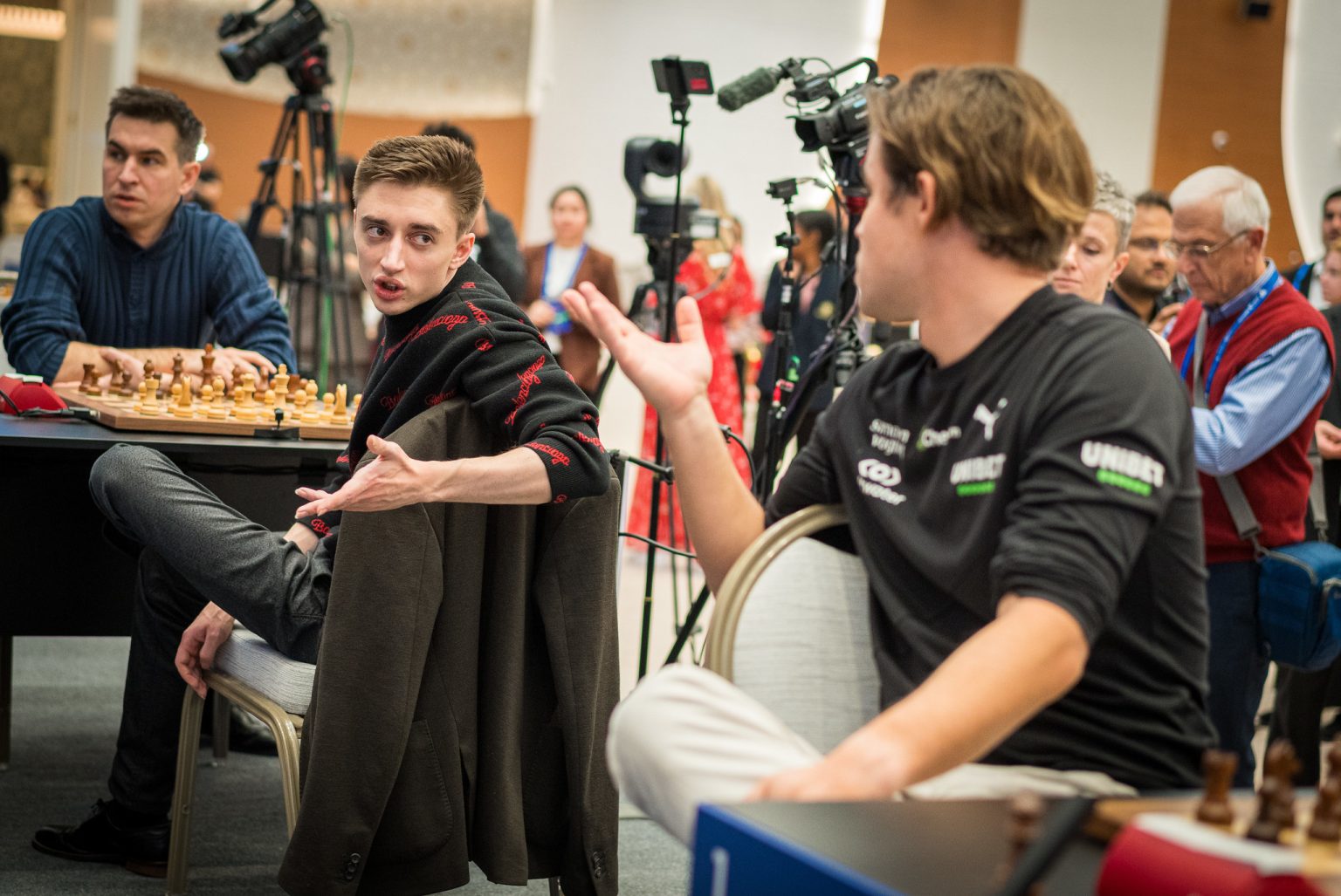 2023 World Blitz Chess Champions: Magnus Carlsen and Valentina Gunina ...
